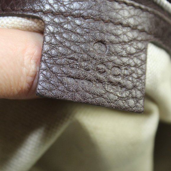 GUCCI Beige/Ebony GG Canvas Techno Horsebit Medium Hobo Bag - Picture 5 of 14